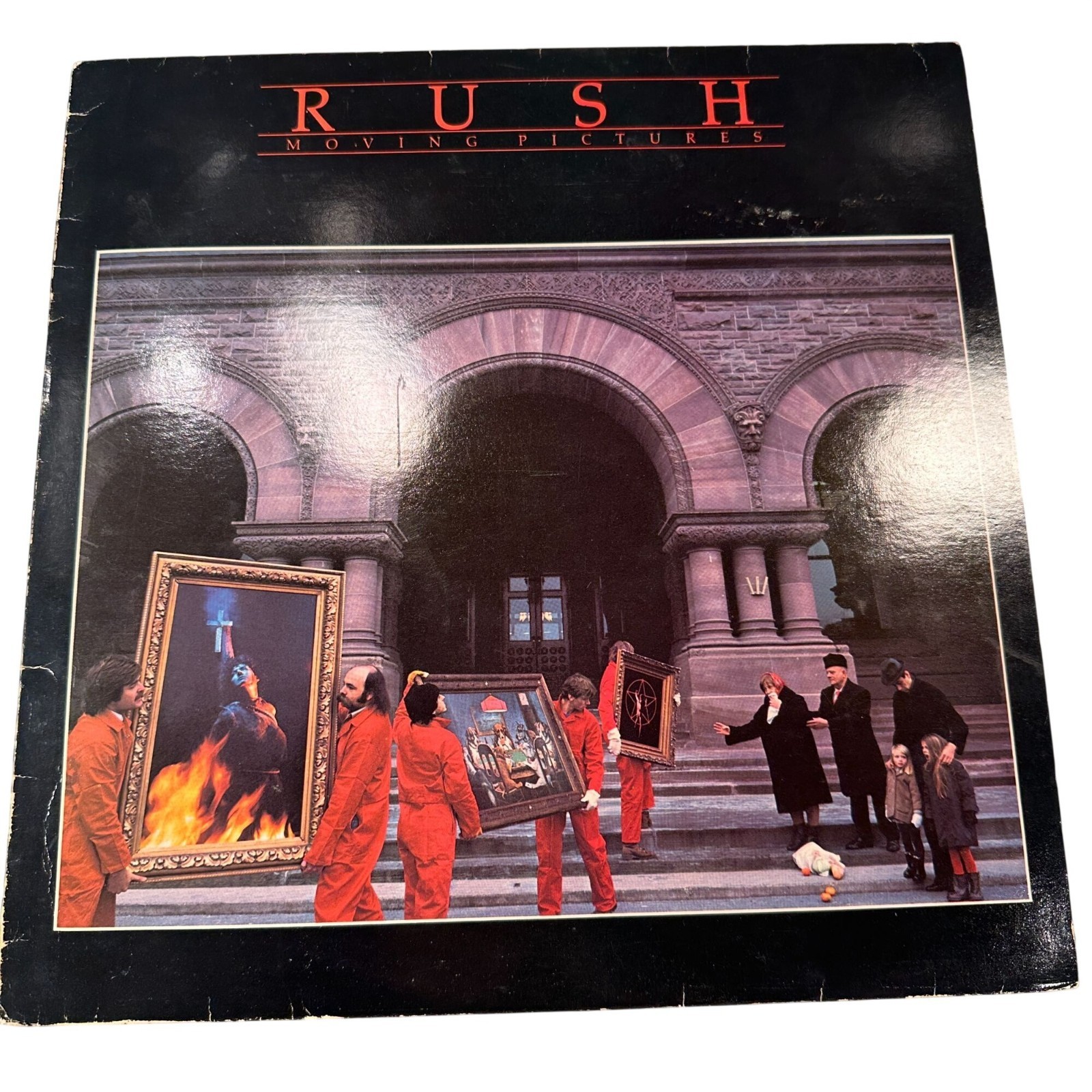 Rush Moving Pictures Vinyl LP 1981 Record Vintage Original Anthem Phonogram Pres