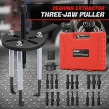 Bearing Disassembly Extractor Removal 3-jaw Puller Inner Hole Separator Tool Set