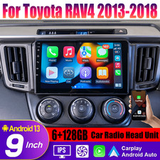 Unità di testa autoradio 9" wireless Carplay e Android per Toyota RAV4 2013-2018