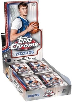 2025-26 Topps Chrome Basketball SILVER REFRACTORS - Complete Your Set / You Pick