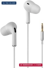 Accessonico Long Wired Headphones Earbuds Cord Earphones for TV PC 10FT 3 Me...