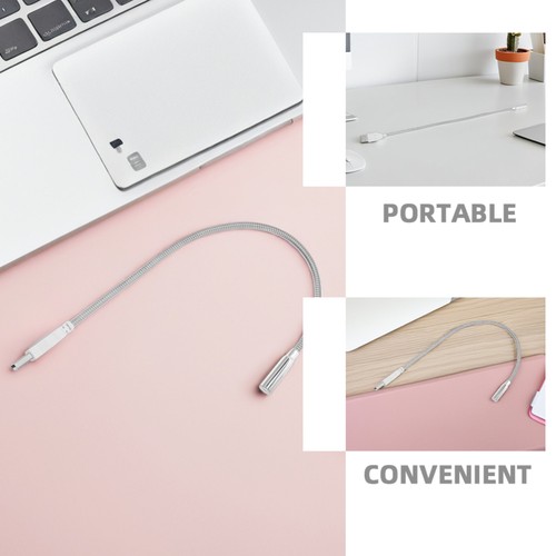 2 Pcs Keyboard Light Adjustable Gooseneck Lamp Car Usb Atmosphere - 第 2/12 張圖片