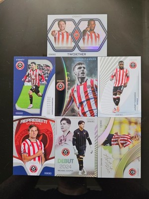Panini EFL Eternity 2026 Full Sheffield United Base Card Set X7 Inc All Inserts