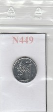 N449 Moneta Coin ITALIA Repubblica Italiana 100 Lire Minerva 1992