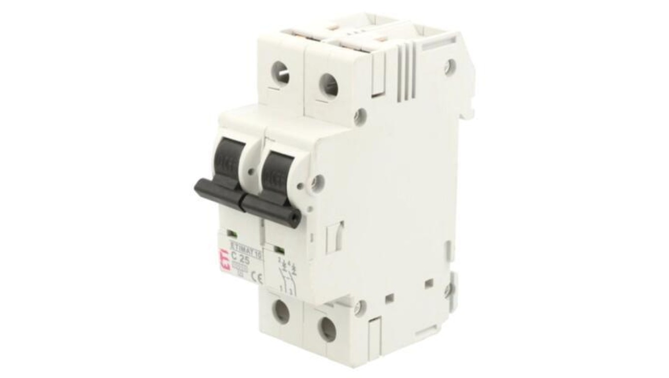 Overcurrent Switch, 230/400VAC, ETIMAT 10 2P C25 Power