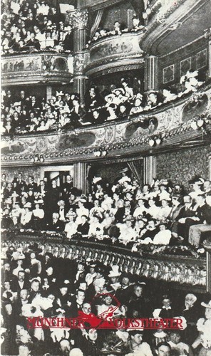 Programmheft Brecht / Weill DIE DREIGROSCHENOPER Münchner Volkstheater 1990