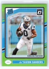 2025 Donruss Optic Ja'Tavion Sanders Base (RAW)