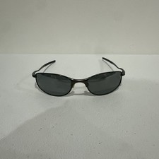 Oakley OO4040-02 Tightrope Black Wrap Metal Eyeglasse Black Lens 58-20  127