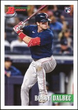 2021 Bowman Heritage Bobby Dalbec #80 Rookie Card. rookie card picture