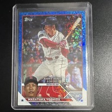 2023 Topps Update Series Masataka Yoshida #US5 Blue Foil /999 Rookie
