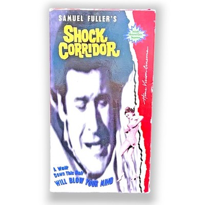 Shock Corridor VHS 1963 Home Vision Cinema Samuel Fuller Classic Thriller