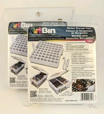 ArtBin Marker Storage Trays 6939AB Lot of 2 Each Holds 64 Pens or Markers NEW