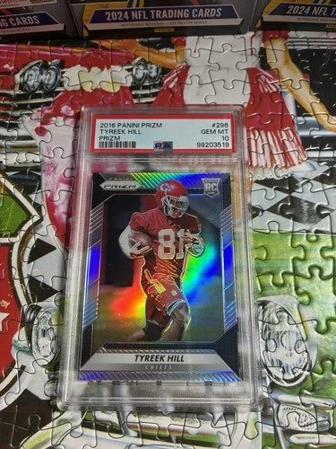 2016 Panini Prizm - Rookie Tyreek Hill #296 Silver Prizm (RC)