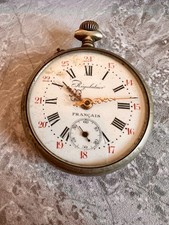 Taschenuhr Französischer Regulator 50 mm Dur...
