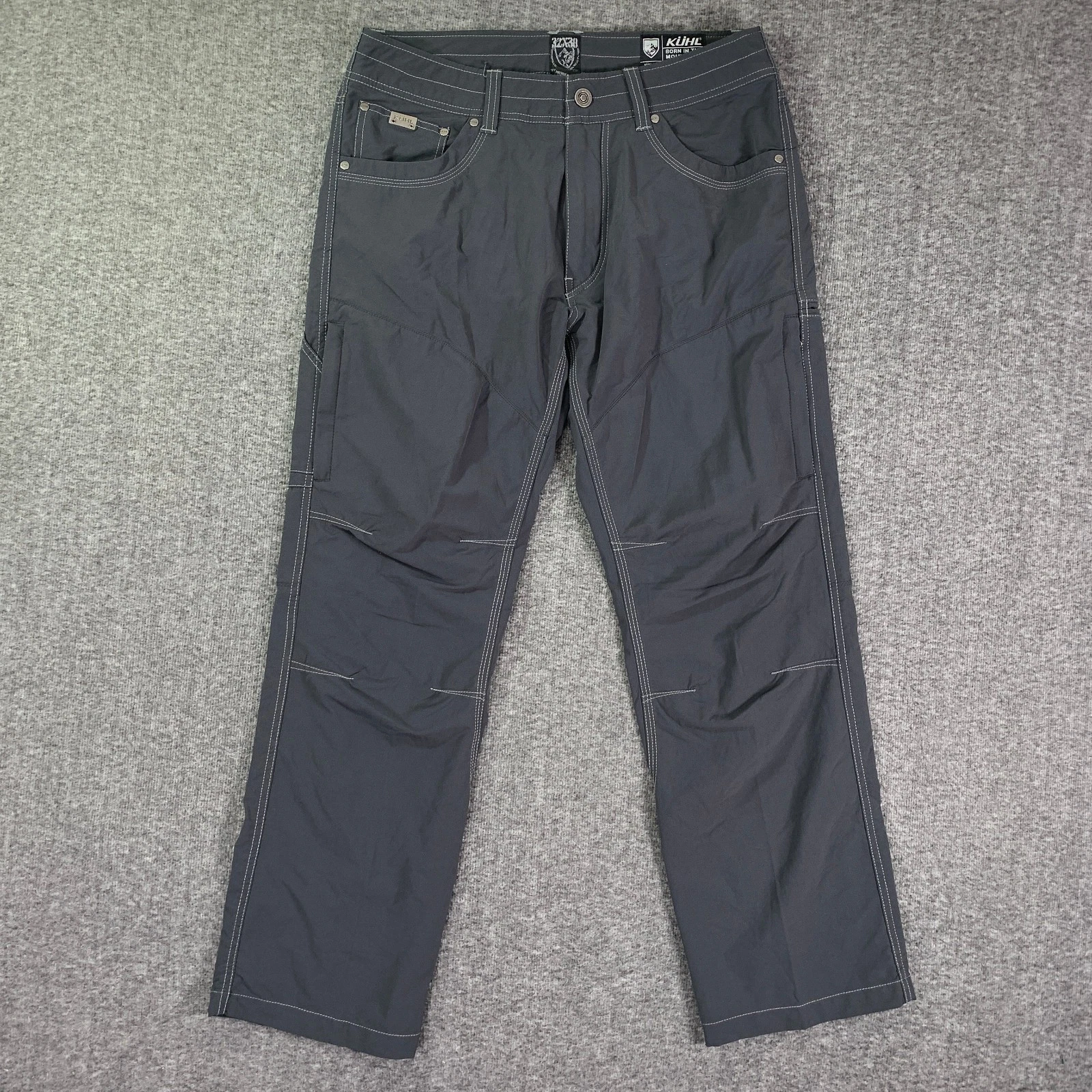 Kuhl Pants Men 34x29 Gray Stretch Performance Outdoor Hiking
Opens in a new window or tab