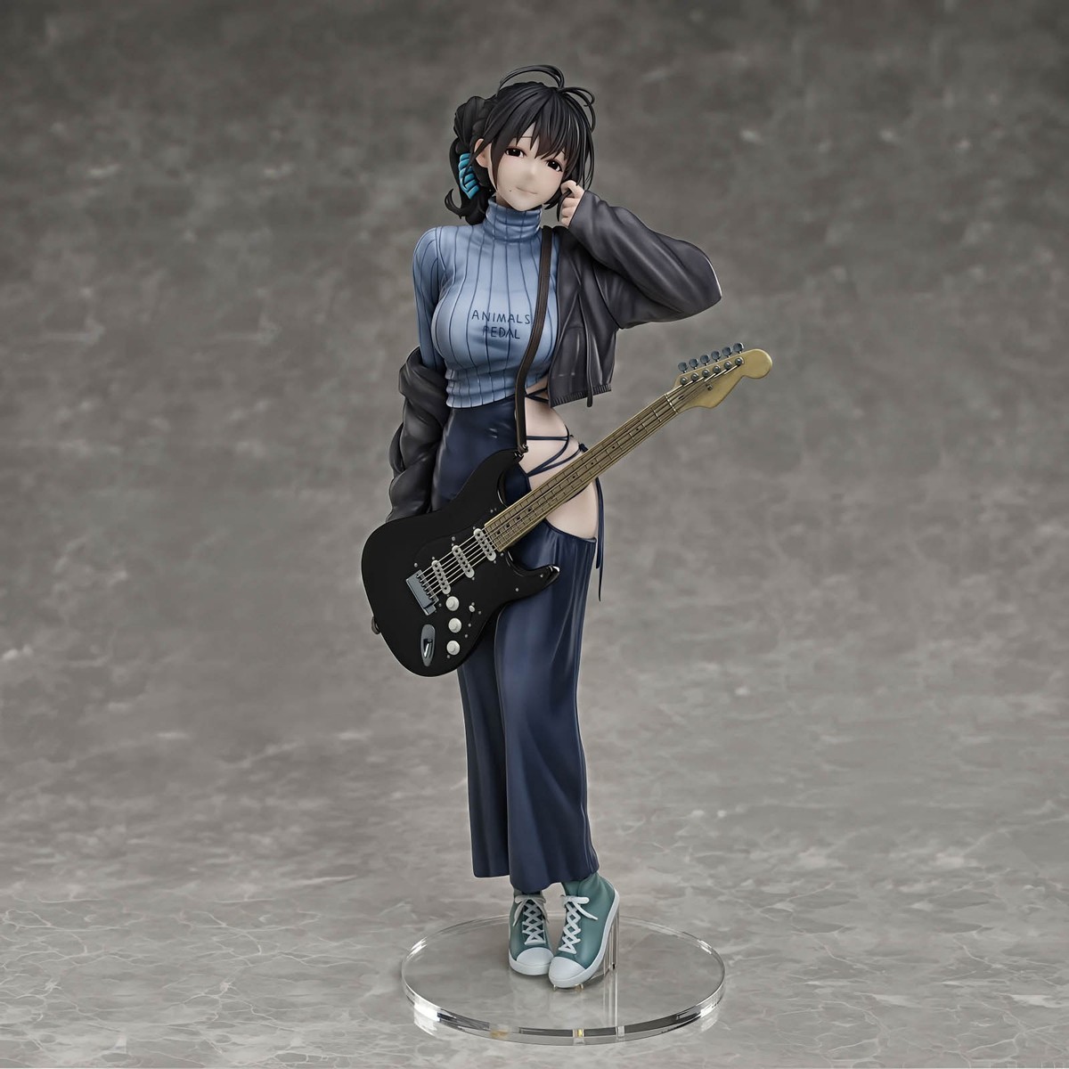 guitar meimei backless dress hitomio Juroku Illustration 