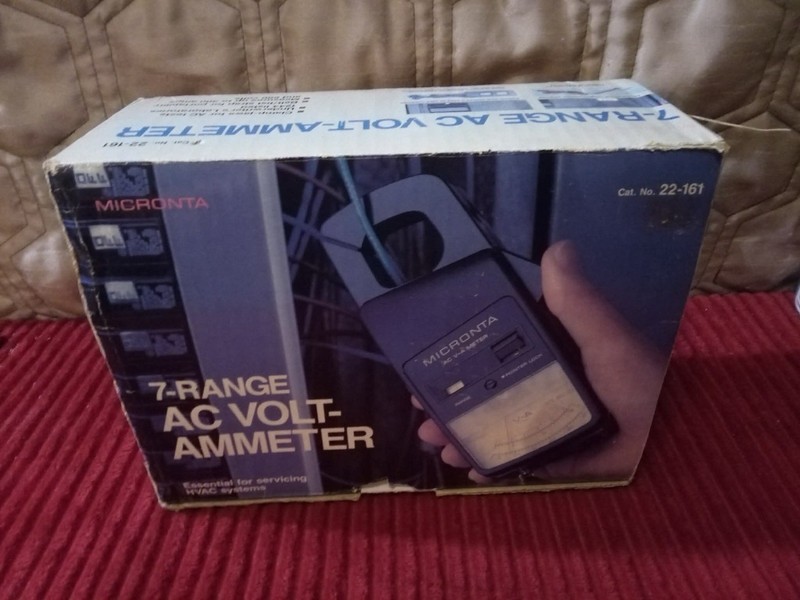Micronta 7-Range AC Volt-Ammeter 22-161