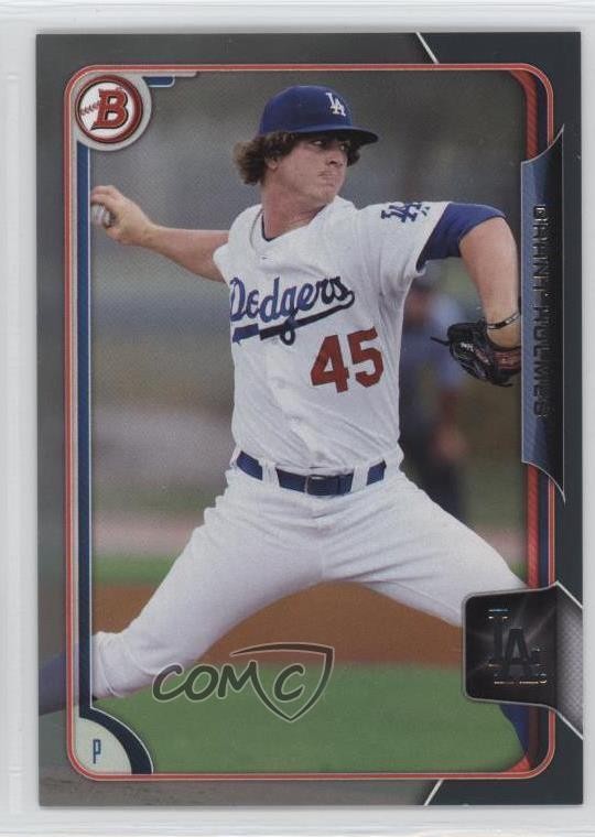 2015 Bowman Draft Silver 56/499 Grant Holmes #160 2u3