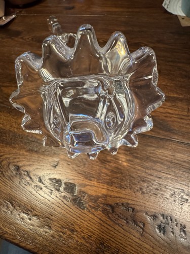 Sasaki Japan Crystal Glass Lion Figurine Accessory Trinket Dish - EUC - Picture 10 of 10