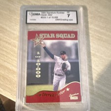 Signature Rookies Old Judge Star Squad Derek Jeter SS3 1/10000 GMA 7 Yankees