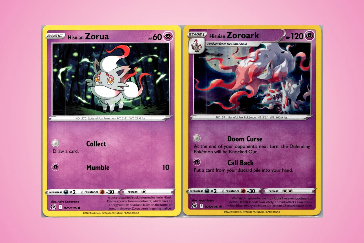 Hisuian Zoroark Pokmon TCG Cards for sale | eBay Hisuian Zoroark Pokmon TCG Cards for sale | eBay