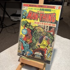 Marvel Comics Man-Thing No. 19 Welcome to the Big City 1972 Bronze Age English