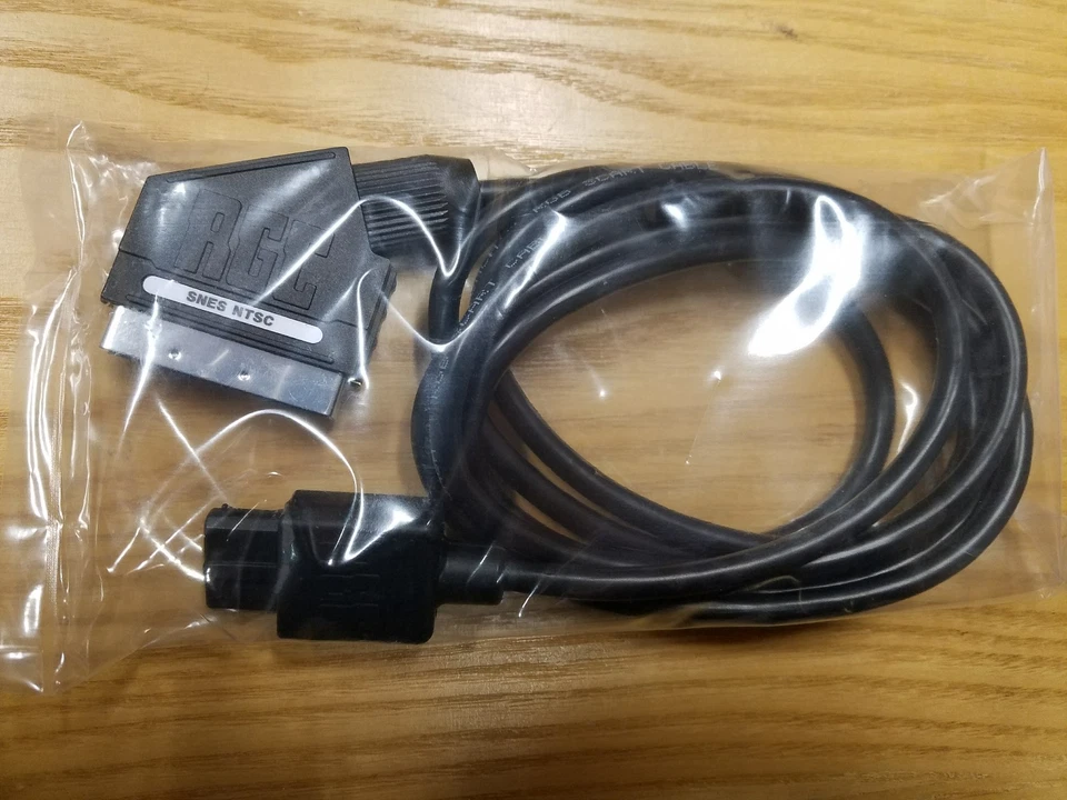 SNES SCART/RGB Cable, PackaPunch, CSYNC/TTL (Pass-through),New RetroGamingCables - Image 3 of 4