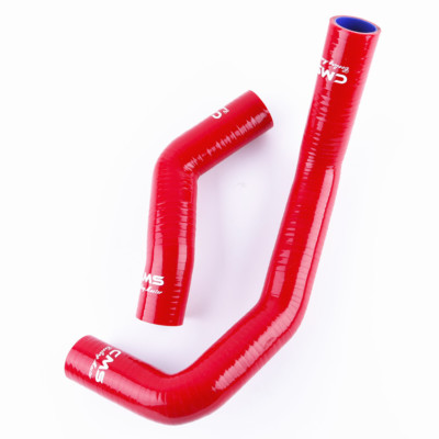 Red For 1986-1991 Mazda RX7 RX-7 FC3S 13B S4 S5 Silicone Radiator Hose Piping