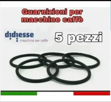 ■ PROMO! 5 SEALS BORBON COFFEE MACHINE DIDIESSE FROG GASKET 