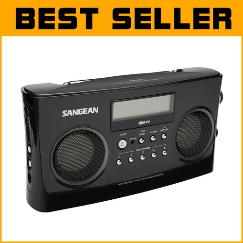 Best-Selling Portable AM/FM Radio with RDS, 10 Presets & Exceptional Reception