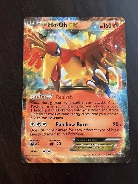 Ho-Oh EX - Dragons Exalted - Pokemon