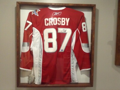 2008 SIDNEY CROSBY SIGNED JERSEY ALL-STAR ATLANTA REPLICA DARK