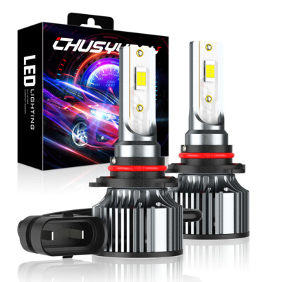 For Cadillac STS 2005-2007 2008 2009 6500K LED Headlight High Bulbs Kit White