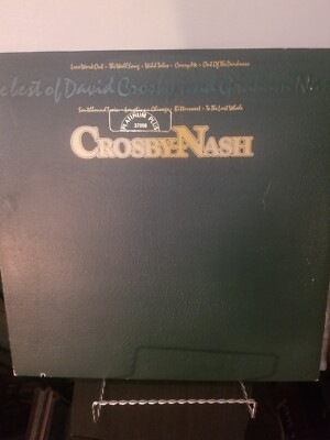 CROSBY NASH ... The BEST of DAVID CROSBY AND HRAHM NASH    NICE VINYL  _ ...