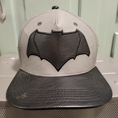 Faux Leather Snapback Hat Cap 