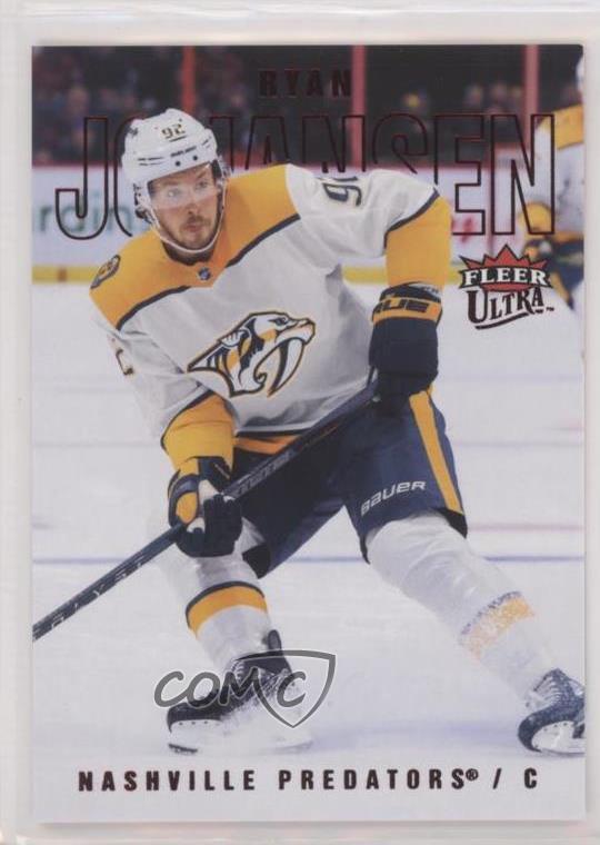 2021-22 Upper Deck Fleer Ultra Red Foil /91 Ryan Johansen #140