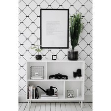 Moustache wall decor Geometric removable wallpaper Simple self-adhesive art