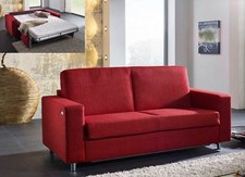 Posa Ben Schlafsofa Bettsofa Schlafcouch mit Kaltschaummatratze Dauerschläfer