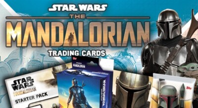 Topps Star Wars Mandalorian - Starter Pack: 20 Carte + Album Da Collezione