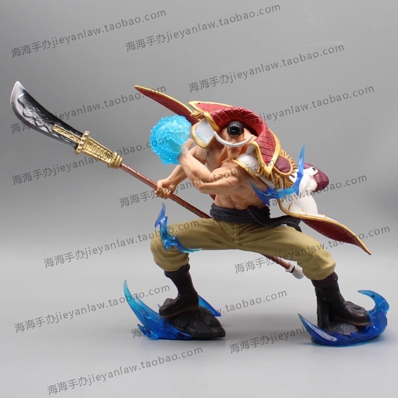 One Piece White Beard Edward Newgate 20cm PVC Figure Statue Model