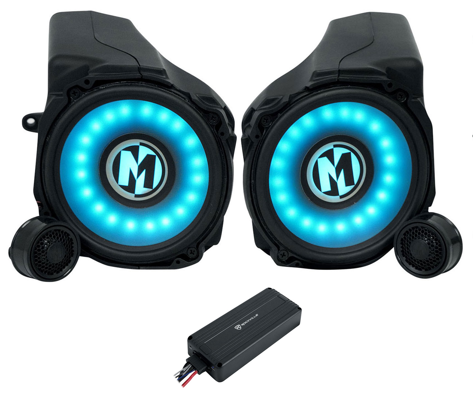 Акустические системы Memphis Audio RZRPRO65FEBluetooth-усилитель для Select 2020 Polaris RZR