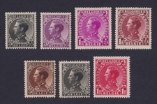 Belgium 1934 Mint MNH set Leopld III Cob# 390/93 + 401/03 - Cat val 150€....B390