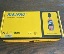 Riselro Decibel Meter, Digital Sound Level 30 – 130 dB Audio Noise Measure