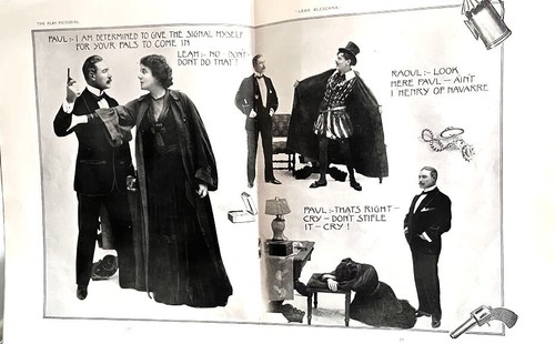 The Play Bildzeitschrift Leah Kleschna 1905 Band 6 Lena Ashwell Korsett Co - Bild 11 von 17