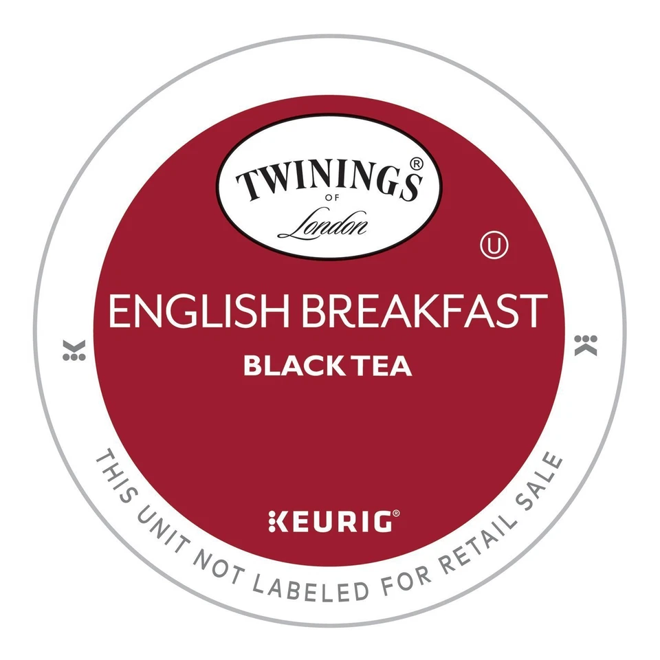 Twinings Desayuno Inglés Té Negro 18 a 144 Keurig K Tazas Elige Cualquier Cantidad Foto 2 de 2