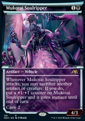 MTG Magic the Gathering Mukotai Soulripper (381/574) Kamigawa Neon Dynasty LP