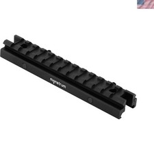 Lightweight 0.5" Picatinny Riser Mount, 5.7" - Compatibility for Scopes  Optics