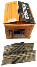 *LOT OF 4,000* STANLEY BOSTITCH 21 DEG. PLASTIC COLLATED FRAMING NAILS 3-1/4"
