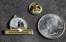 State of North Dakota Sentennial 1889 - 1989 Pin