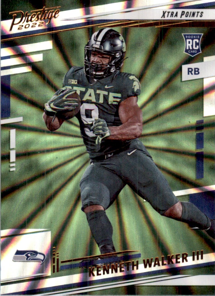 2022 Prestige Sunburst KENNETH WALKER III RC Seattle Seahawks #314
